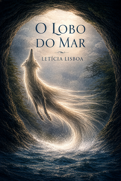 Capa Lobo do mar ebook e site